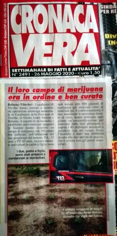 bolsena agricoltori x droga